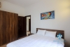 White house with courtyard for rent in Tay Ho district  